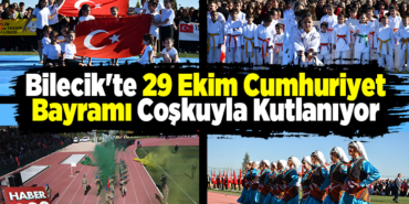 Bilecik'te 29 Ekim Cumhuriyet Bayramı Coşkuyla Kutlanıyor