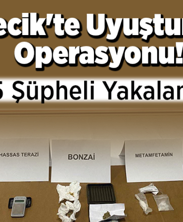 Bilecik'te uyuşturucu operasyonu