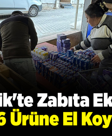 Bilecik'te zabıta ekipleri 436 ürüne el koydu!