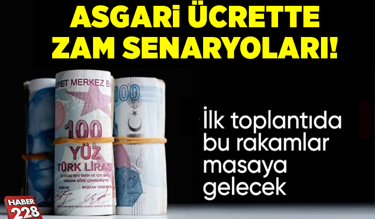 Asgari ücretlinin gözü yeni yıl zammına çevrildi: İşte zam senaryoları