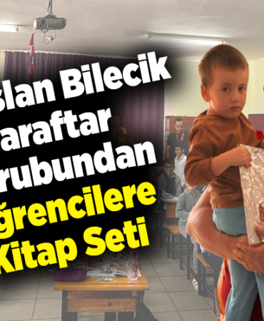 Ultraslan Bilecik Taraftar Gurubundan Öğrencilere Kitap Seti