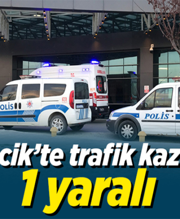 BİLECİKTE TRAFİK KAZASI 1 YARALI