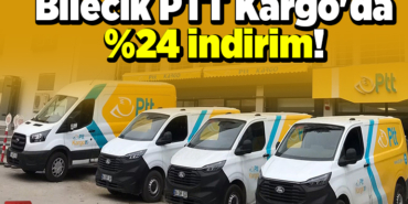 Bilecik PTT Kargo'da indirim