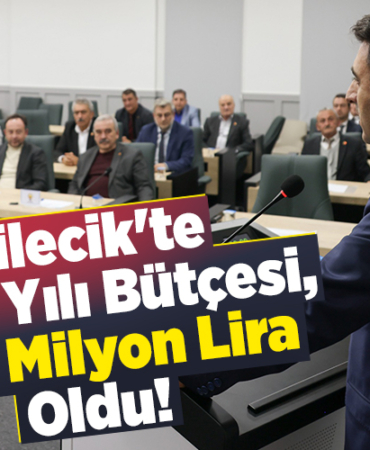 Bilecik'te 2025 yılı bütçesi, 644 milyon lira oldu!