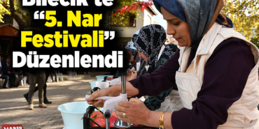 Bilecik'te 5 Nar Festivali düzenlendi