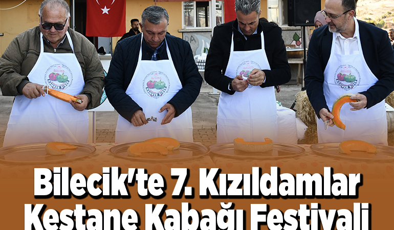Bilecik’te “7. Kızıldamlar Kestane Kabağı Festivali”