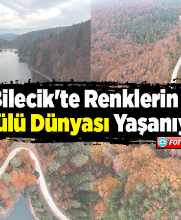 Bilecik'te Renklerin Büyülü Dünyası Yaşanıyor
