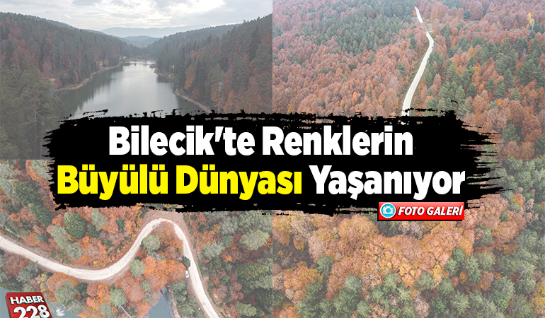 Bilecik’te Renklerin Büyülü Dünyası Yaşanıyor