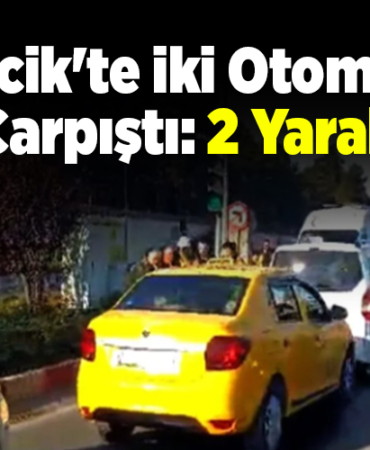 Bilecikte iki otomobil çarpıştı 2 yaralı