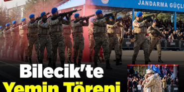 Bilecik'te yemin töreni