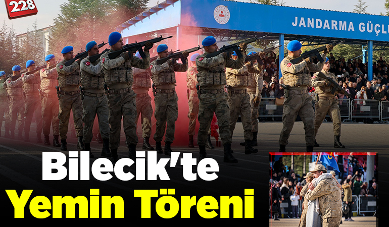 Bilecik’te yemin töreni