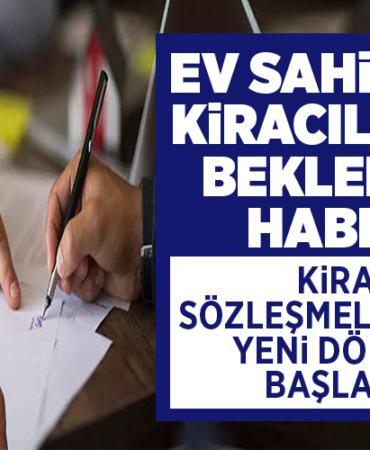 Kira sözleşmelerinde e-Devlet dönemi başladı
