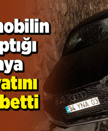 Otomobilin Çarptığı Yaya Hayatını Kaybetti