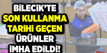 SON KULLANMA TARİHİ GEÇEN ÜRÜNLER İMHA EDİLDİ!