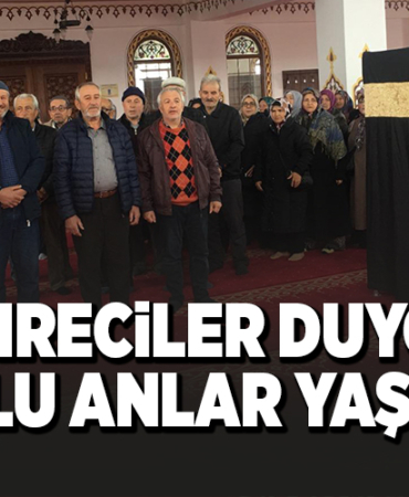 UMRECİLER DUYGU DOLU ANLAR YAŞADI