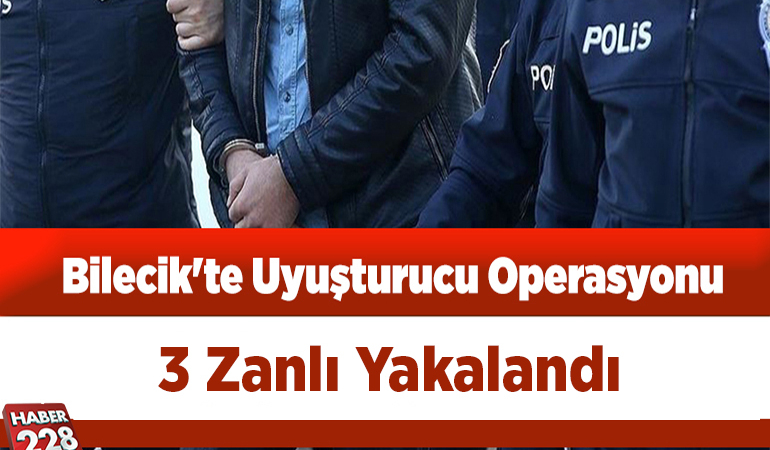 Uyuşturucu operasyonunda 3 zanlı yakalandı