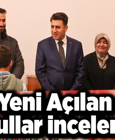Yeni açılan okullar incelendi