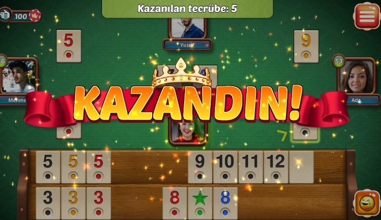 Ücret Ödemeden Mobil Okey Oyna