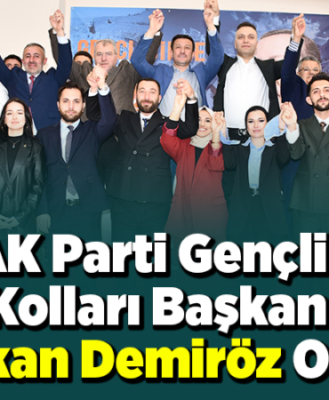 AK Parti Gençlik Kolları Başkanı Volkan Demiröz Oldu!