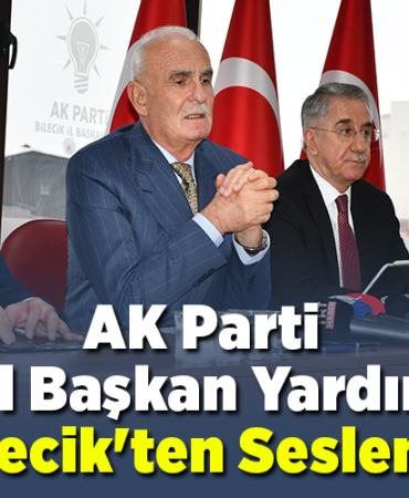AK Parti Genel Başkan Yardımcısı Bilecik'ten Seslendi