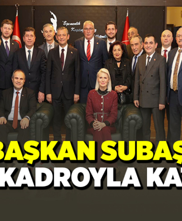 BAŞKAN SUBAŞI TAM KADROYLA KATILDI