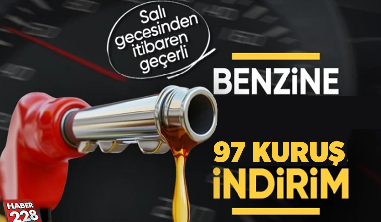 Benzine indirim geldi