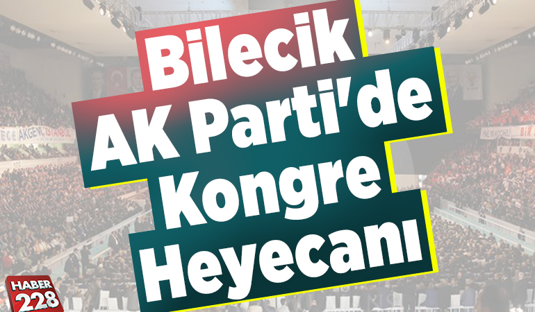Bilecik AK Parti’de Kongre Heyecanı