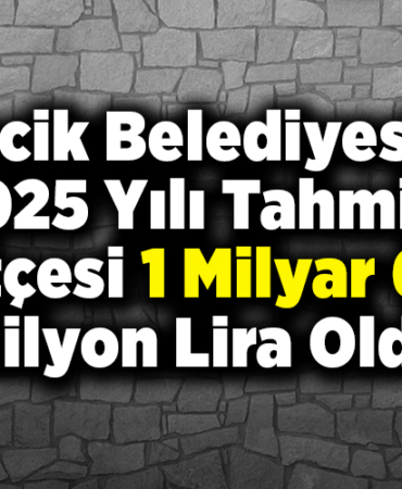 Bilecik Belediyesinin 2025 yılı tahmini bütçesi 1 milyar 680 milyon lira oldu