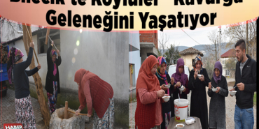 Bilecikte köylüler kavurga geleneğini yaşatıyor