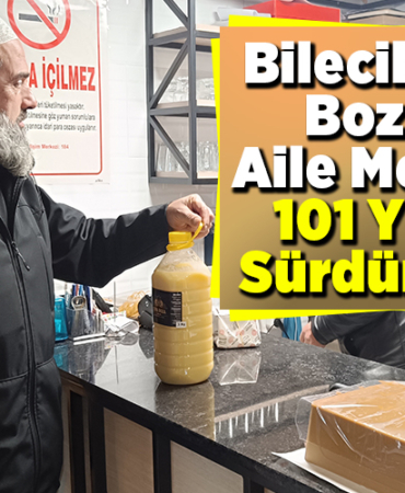 Bilecik'teki bozacı aile mesleği 101 yıldır sürdürüyor