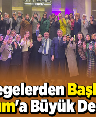 Delegelerden Başkan Yıldırım'a Büyük Destek!