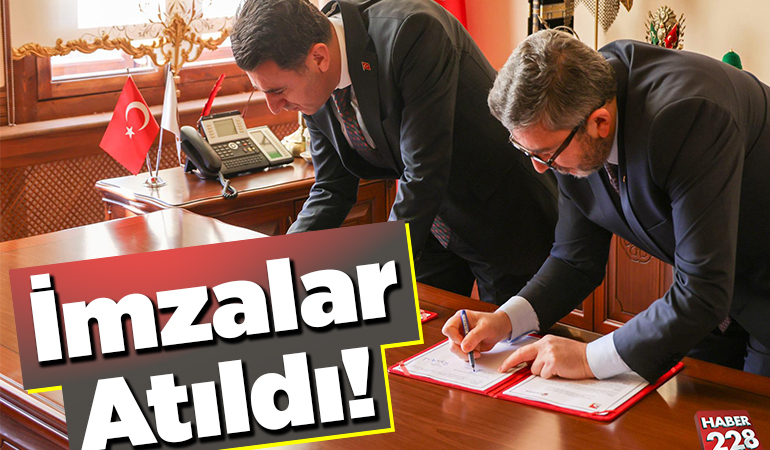 İmzalar Atıldı!