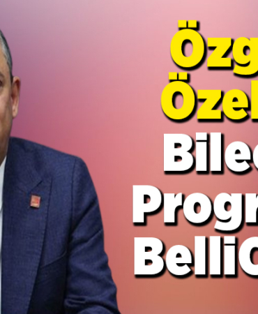 Özgür Özel'in Bilecik programı belli oldu