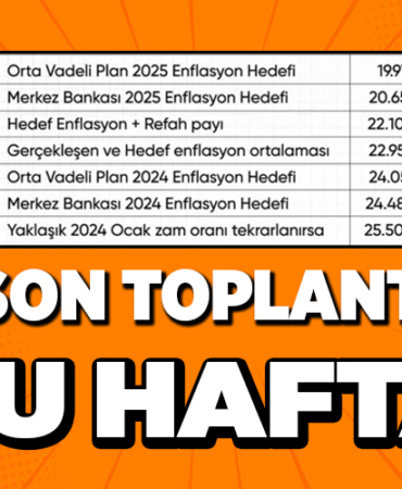 Yeni asgari ücret rakamında geri sayım