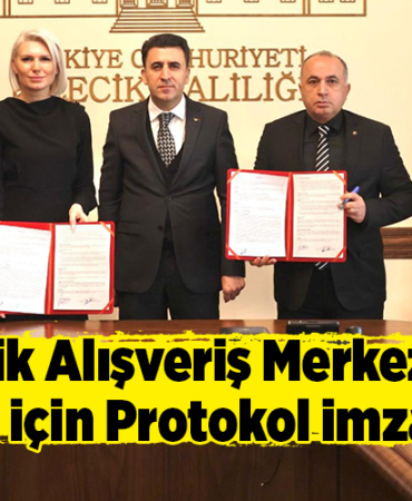 Bilecik Alışveriş Merkezi'nin açılışı için protokol imzalandı