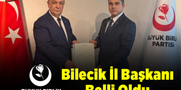 Bilecik İl Başkanı Belli Oldu