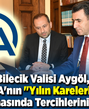 Bilecik Valisi Aygöl, AAnın Yılın Kareleri oylamasında tercihlerini yaptı