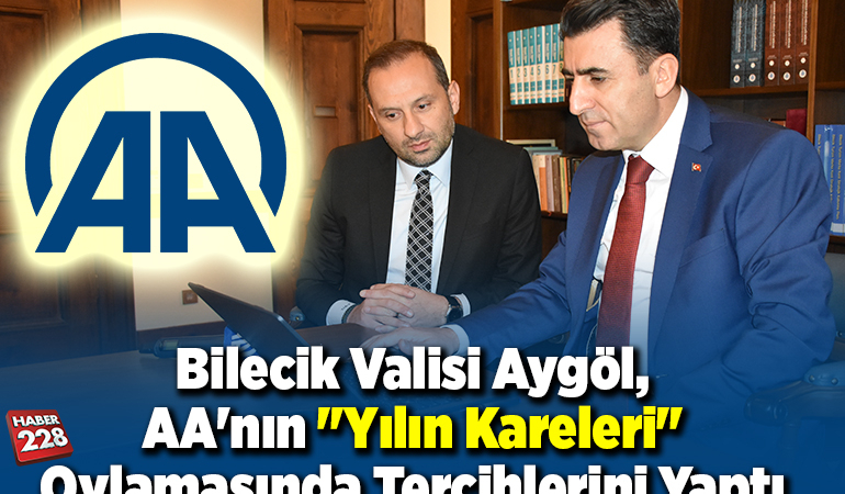 Bilecik Valisi Aygöl, AA’nın “Yılın Kareleri” oylamasında tercihlerini yaptı