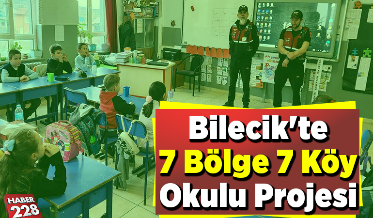 Bilecik’te 7 Bölge 7 Köy Okulu Projesi
