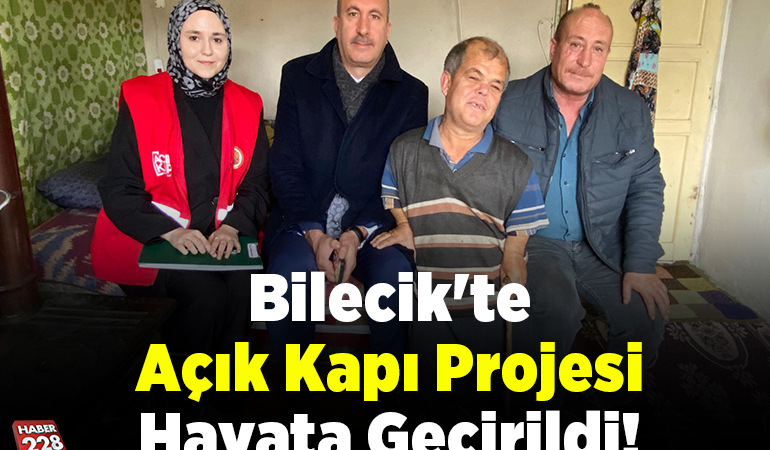 Bilecik’te Açık Kapı Projesi Hayata Geçirildi!