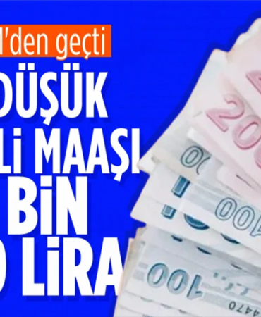 En düşük emekli maaşı 14 bin 469 lira oldu