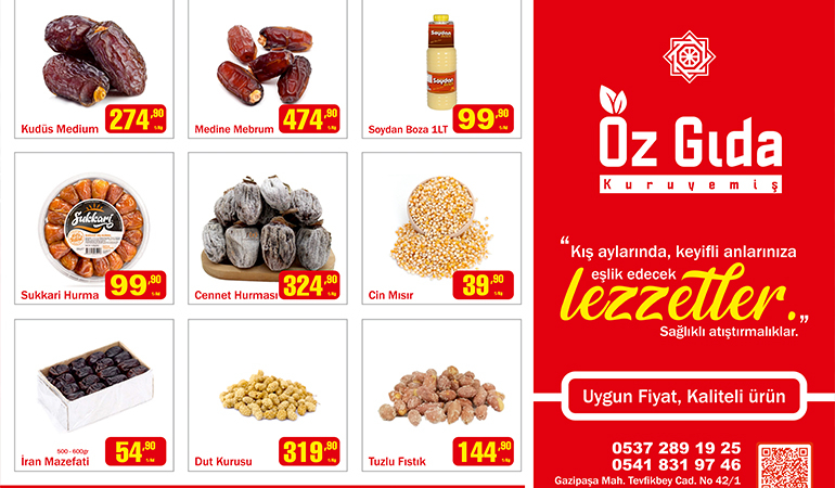 Öz Gıda Kuruyemiş