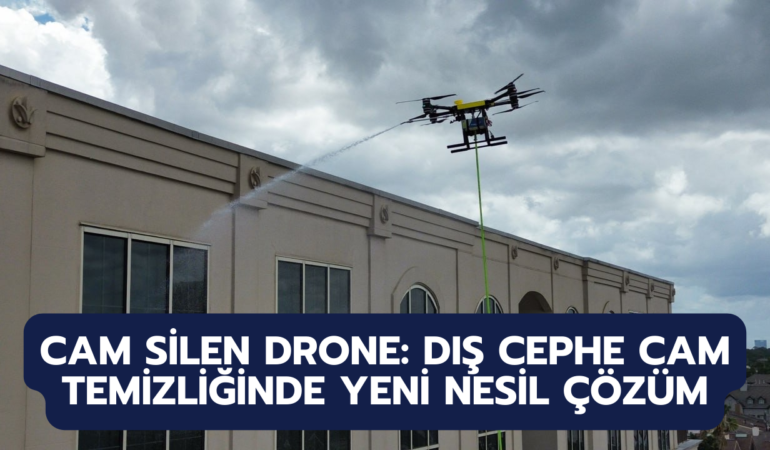 Cam Silen Drone: Dış Cephe Cam Temizliğinde Yeni Nesil Çözüm