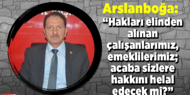Başkan Arslanboğa