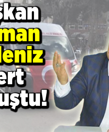 Başkan Selman Aydeniz sert konuştı