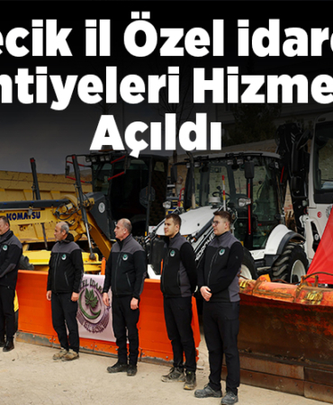 Bilecik İl Özel İdaresi şantiyeleri hizmete açıldı