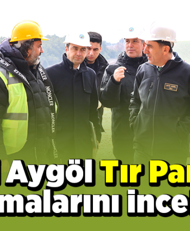 Bilecik Valisi Aygöl Tır Parkı Çalışmalarını İnceledi