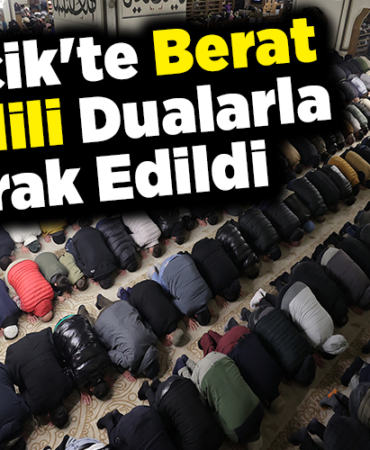 Bilecik'te Berat Kandili Dualarla İdrak Edildi