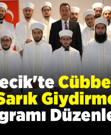 Bilecik'te cübbe ve sarık giydirme programı düzenlendi