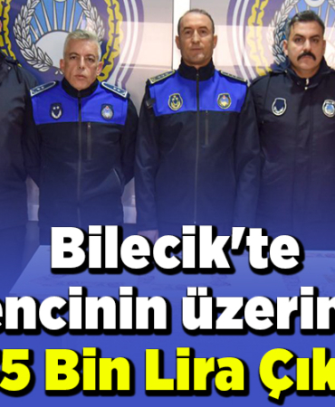Bilecik'te dilencinin üzerinden 35 bin lira çıktı